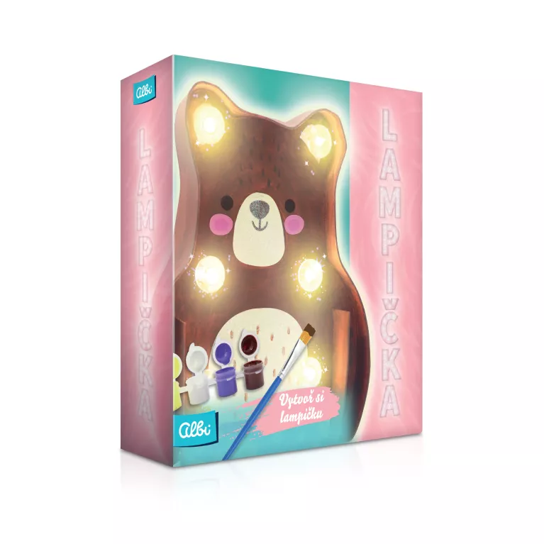 DIY Lampička - Medvídek