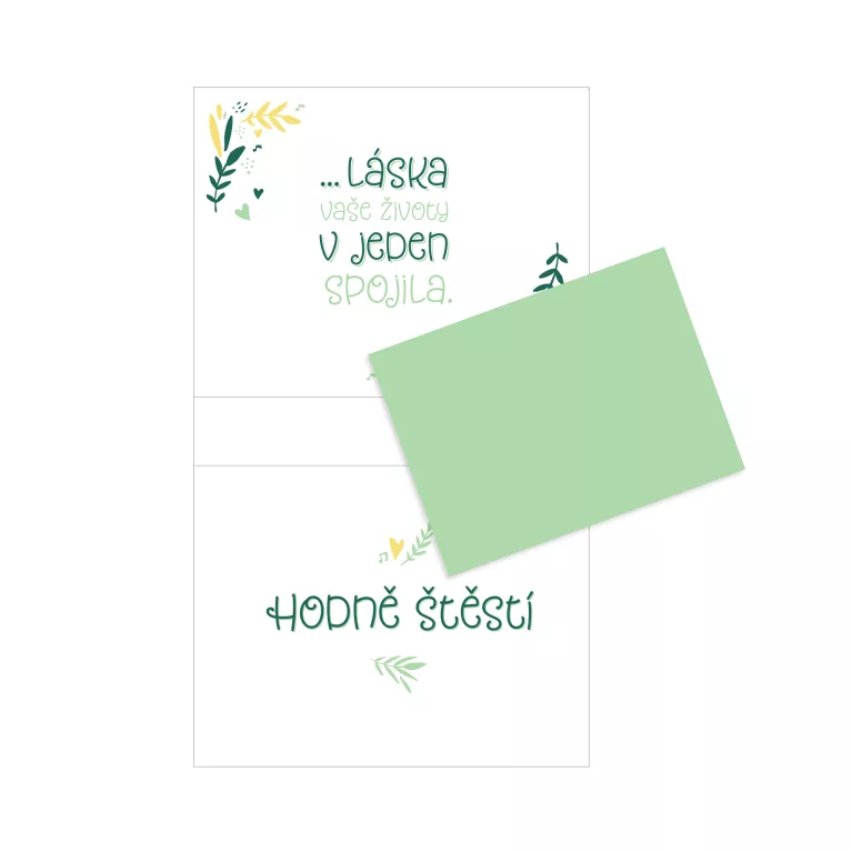 Hrací krabička - Novomanželé