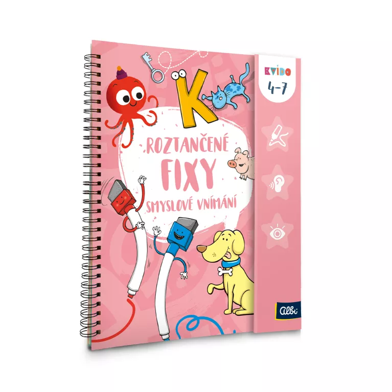 Roztančené fixy - Smyslové vnímání