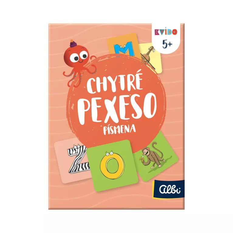 Chytré pexeso - Písmena 2. vydání