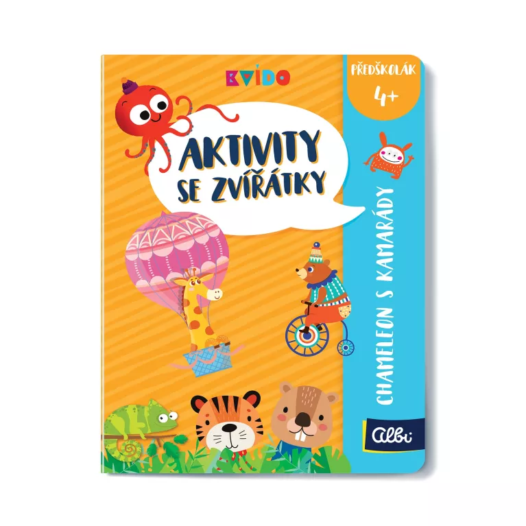 Kvído - Aktivity se zvířátky - Chameleon s kamarády