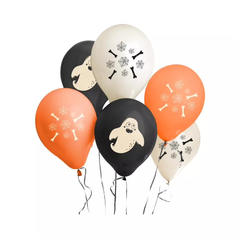 Balónky latexové Halloween 6 ks
