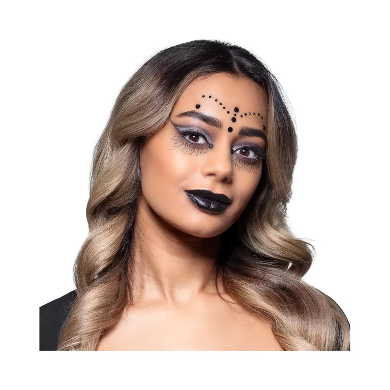 Sada barev na obličej Čarodějka s kamínky