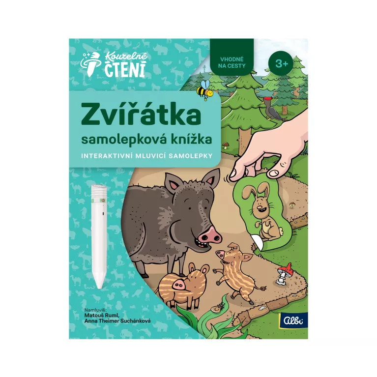 Samolepková knížka Zvířátka