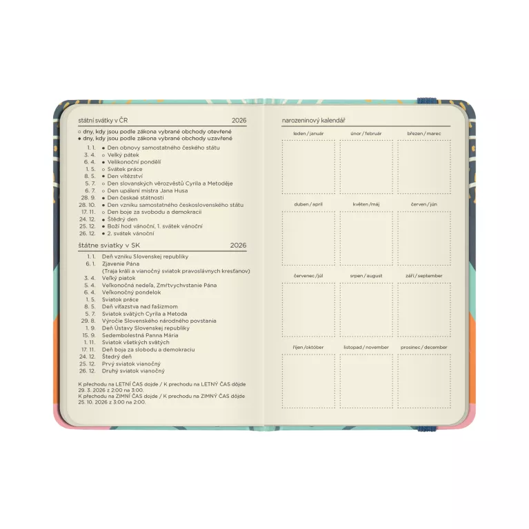 Mini diář - Exotika