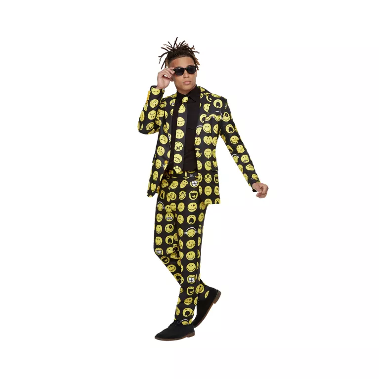 Kostým Oblek se smajlíky vel. M