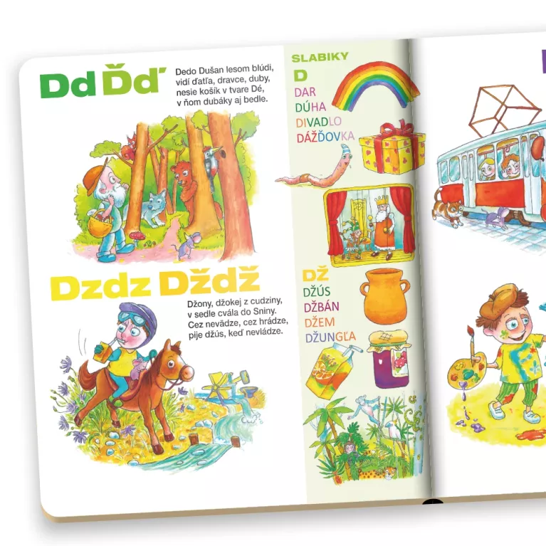 Kniha Moje prvé písmenká SK