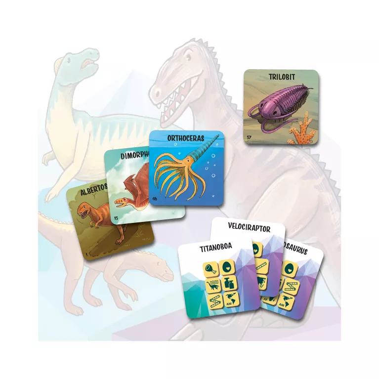 Chytré kostky - Dinosauři