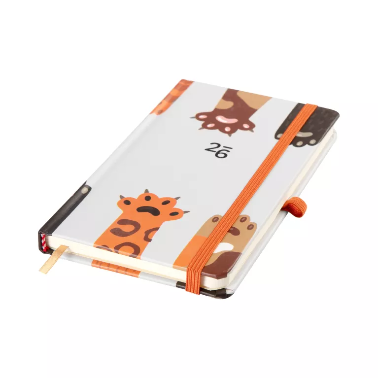 Kapesní diář - Kočičí tlapky