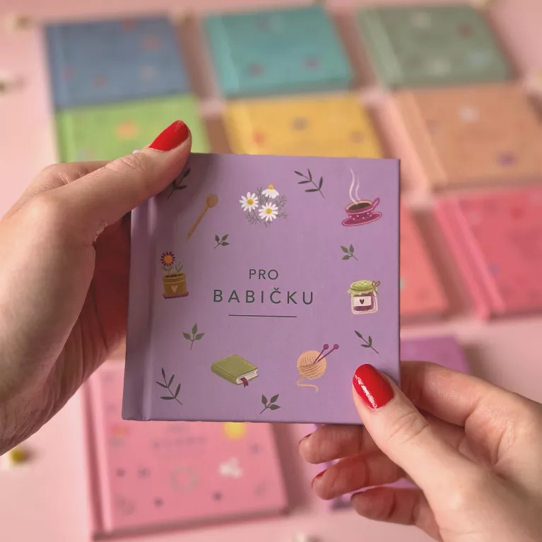 Minikniha - Pro babičku