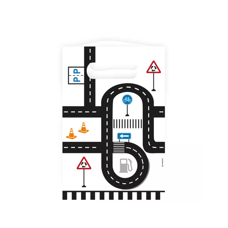 Párty Set Auta na silnici 60 ks