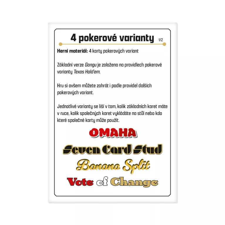 Výhodné balení - Gang + rozšíření Žolíci