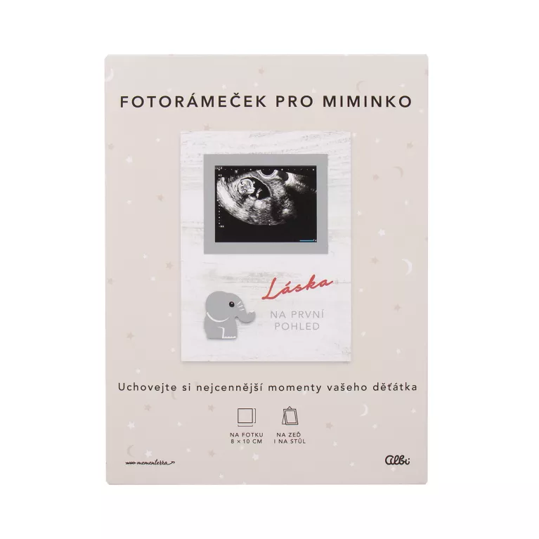 Malý fotorámeček pro miminko