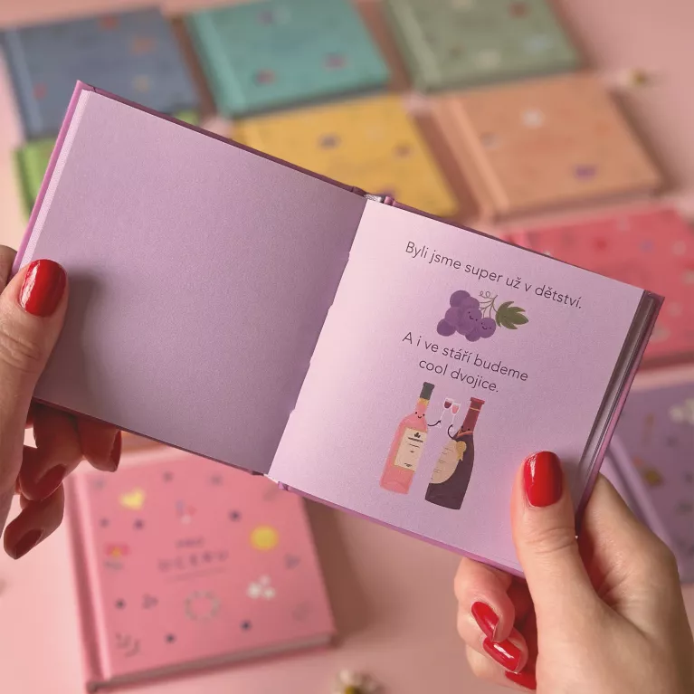 Minikniha - Pro sestru