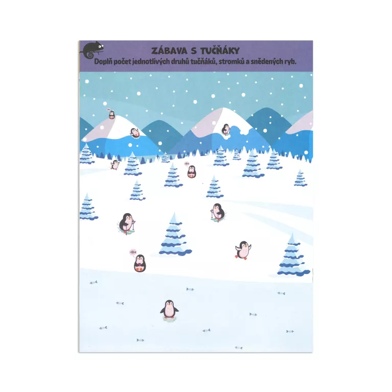 Kvído - Aktivity se zvířátky - Chameleon s kamarády