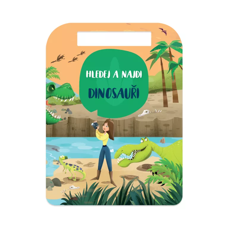 Hledej a najdi: Dinosauři - Kvído