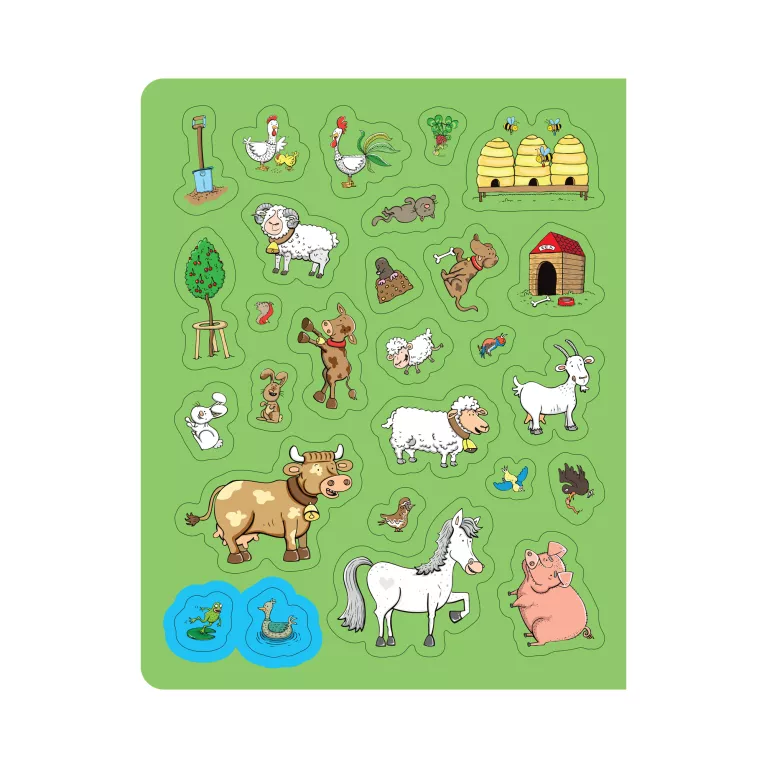 Samolepková knížka Zvířátka