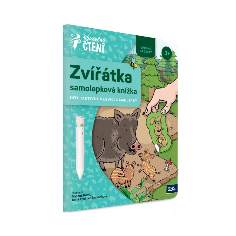 Samolepková knížka Zvířátka