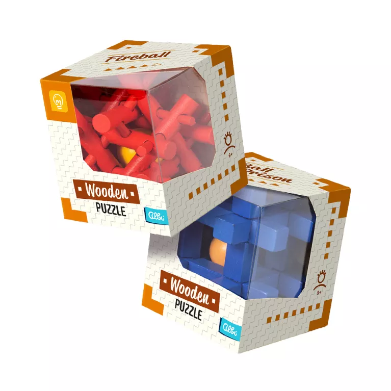 Velké dřevěné hlavolamy - Mozkovna