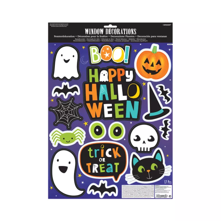 Dekorace na okno Halloween