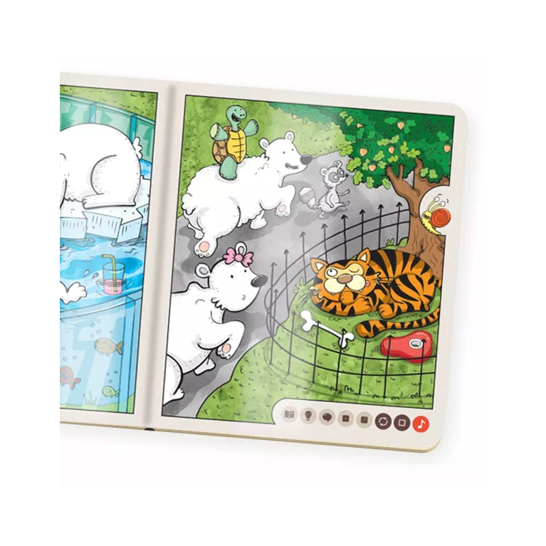 Kniha Zvieratká v ZOO SK