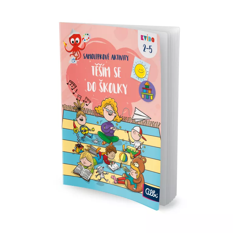 Samolepkové aktivity - Těším se do školky