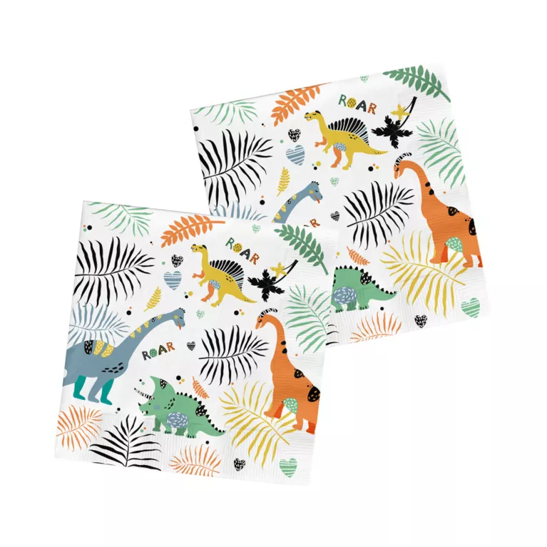 Ubrousky Dinosauři 20 ks