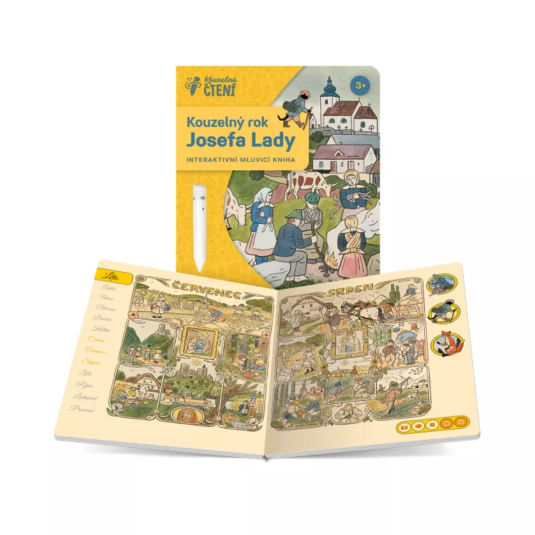 Kniha Kouzelný rok Josefa Lady