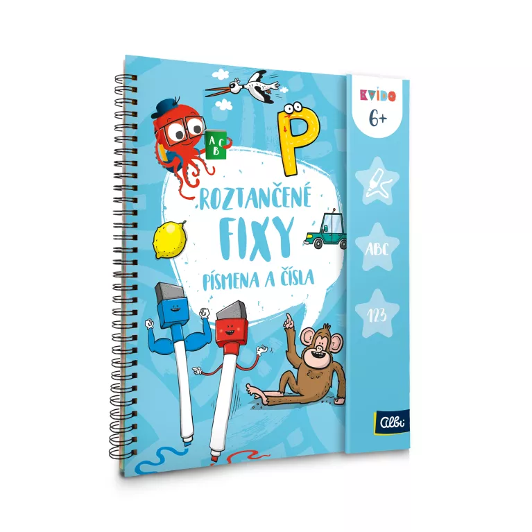 Roztančené fixy - Písmena a čísla