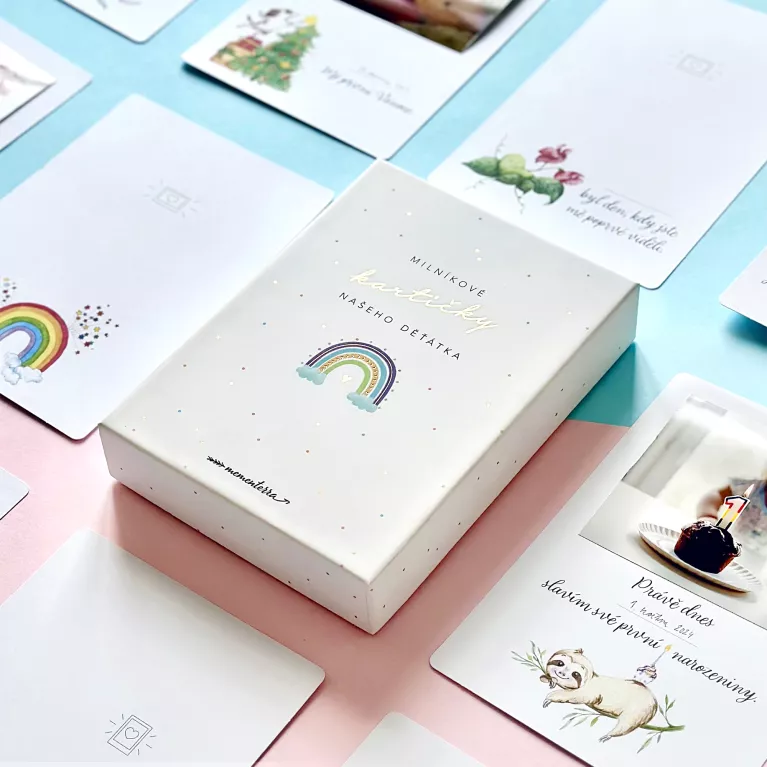 Milníkové kartičky našeho děťátka