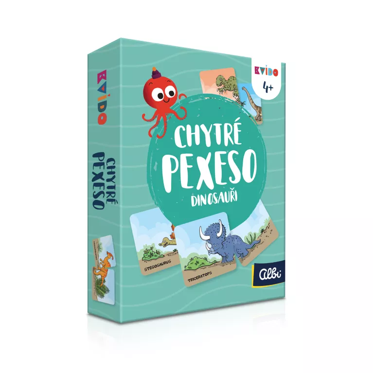 Chytré pexeso - Dinosauři 2. vydání