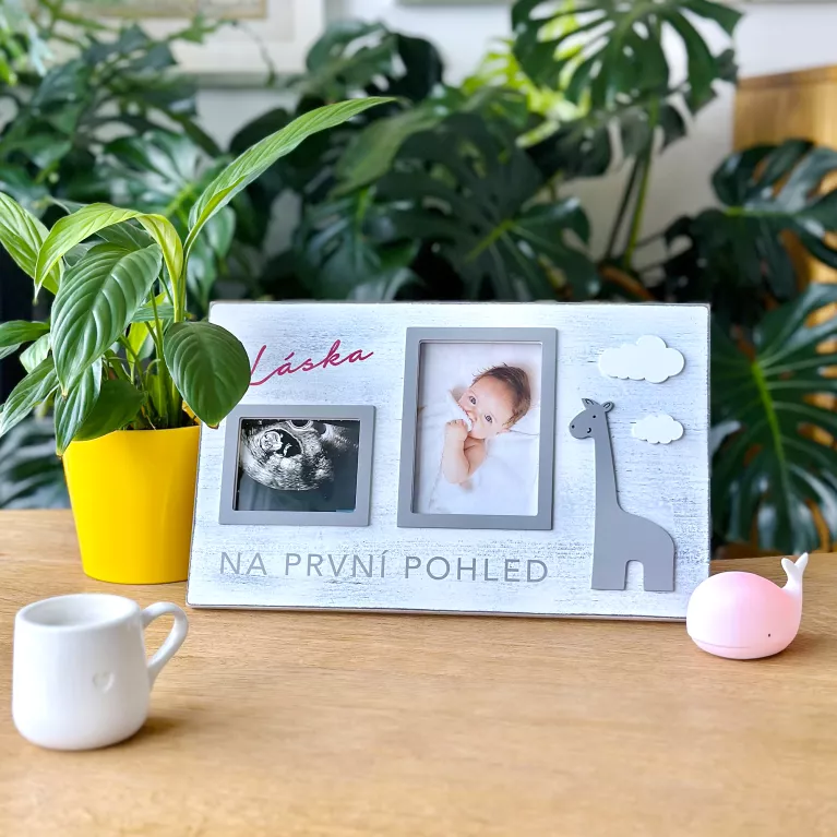 Velký fotorámeček pro miminko