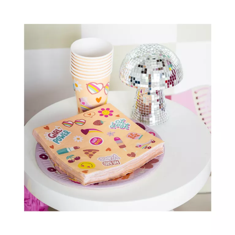 Kelímky Boho Girlz 8 ks