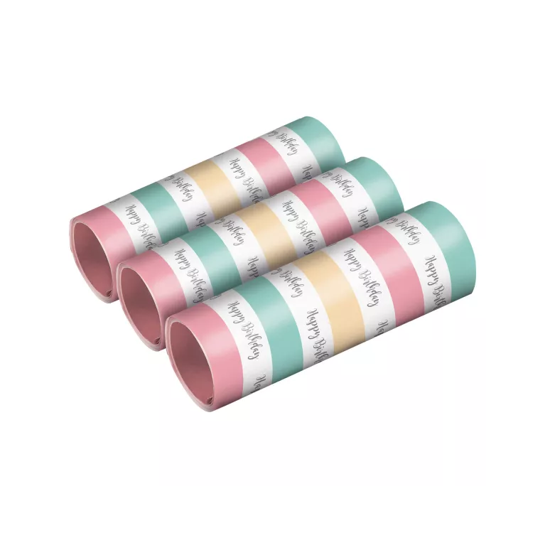 Párty Set Happy Birthday pastelové balónky 50 ks