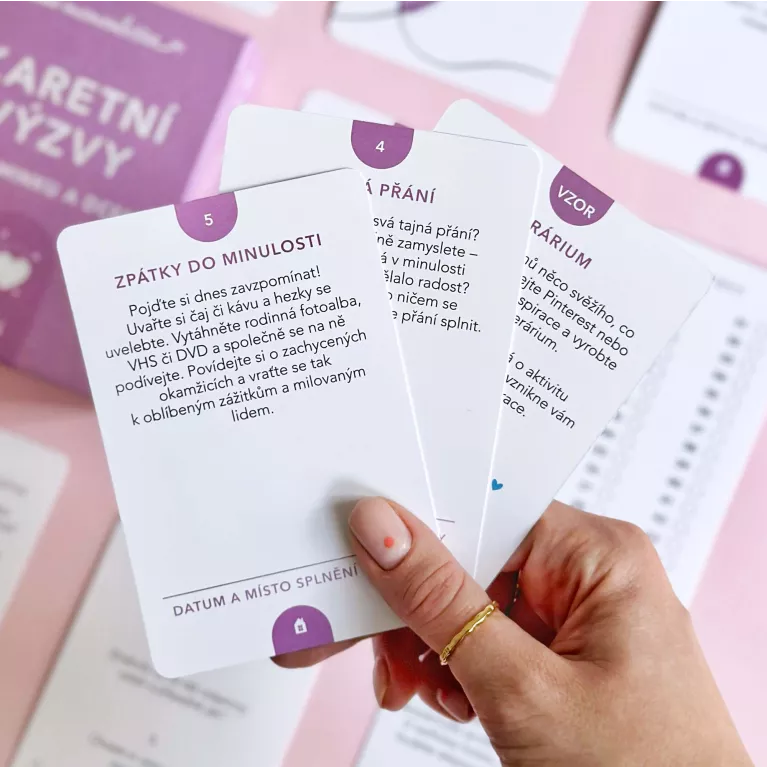 Karetní výzvy - Pro maminku a dceru