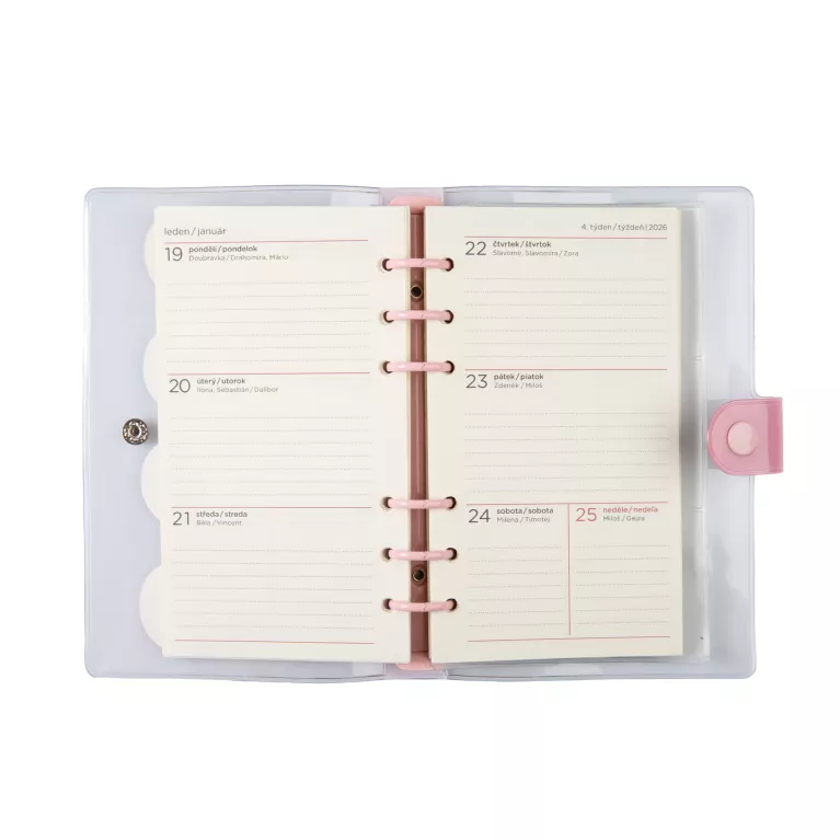 Plánovací diář - Květiny