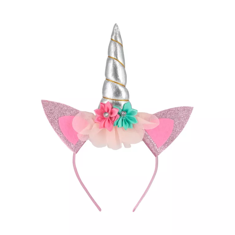 Čelenka Jednorožec se stříbrným rohem