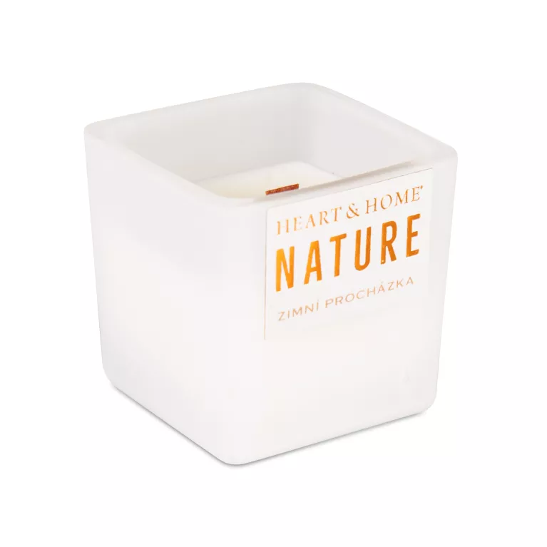 Vánoční sada - Ponožky a svíčka Heart and Home Nature