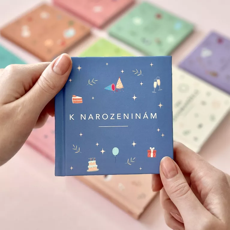 Minikniha - K narozeninám