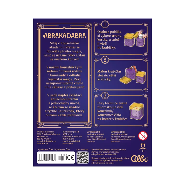 ABRAKADABRA - Jasnovidcova kostka