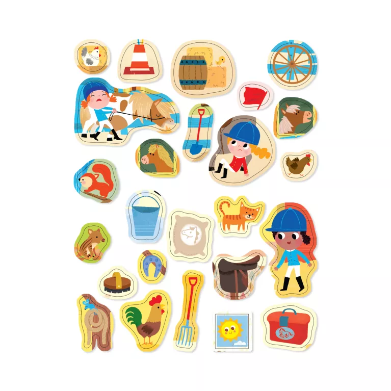 Samolepkování: Koníci - Kvído