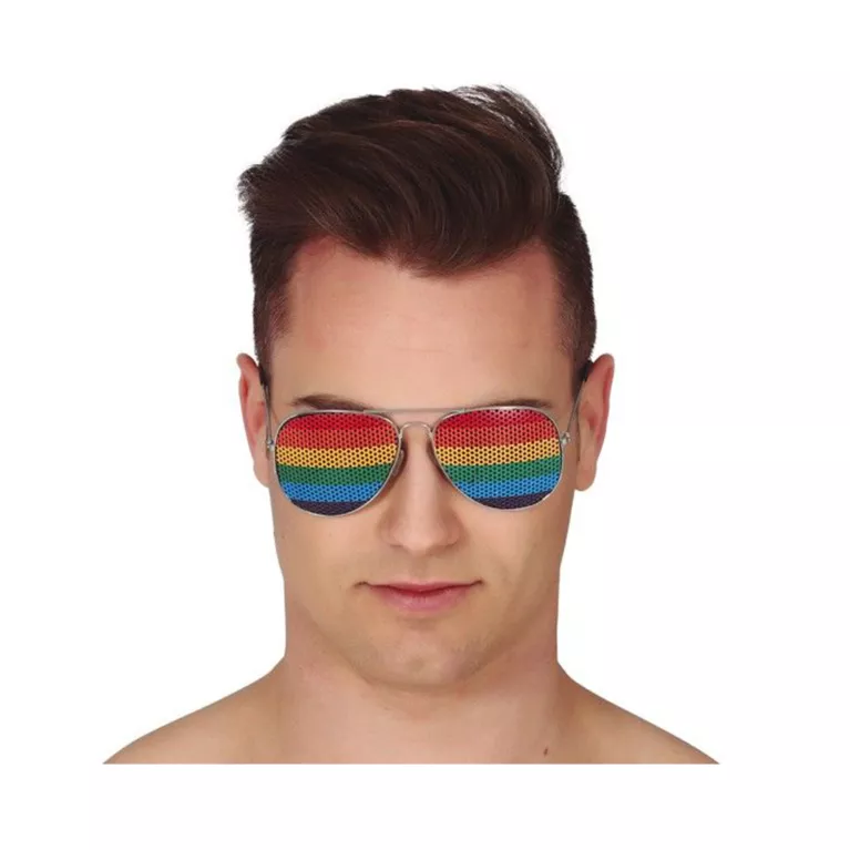 Brýle Pilotky s duhou