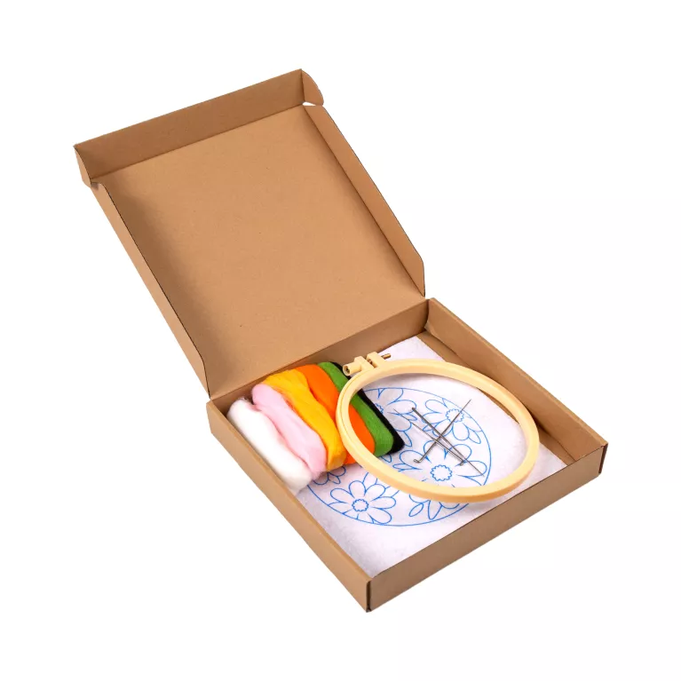 DIY Jehlové plstění - Květiny