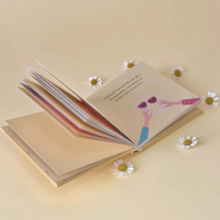 Minikniha - Pro kamarádku