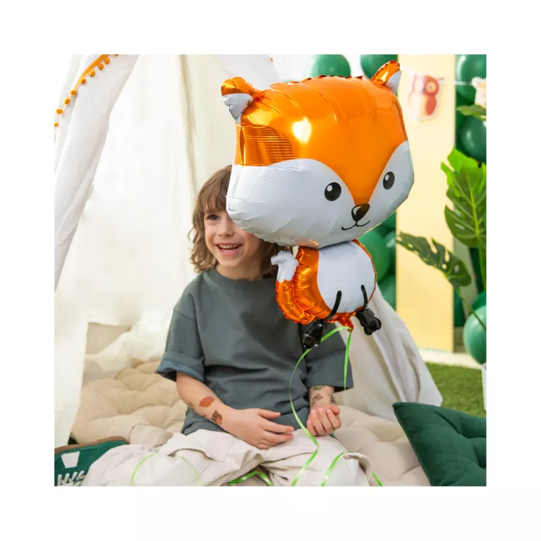 Balónek fóliový Liška