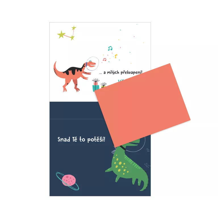 Hrací krabička - Dinosauři
