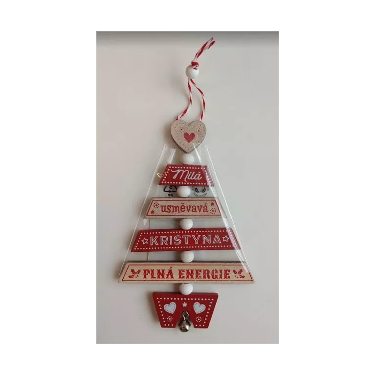 Vánoční ozdoba - Kristýna