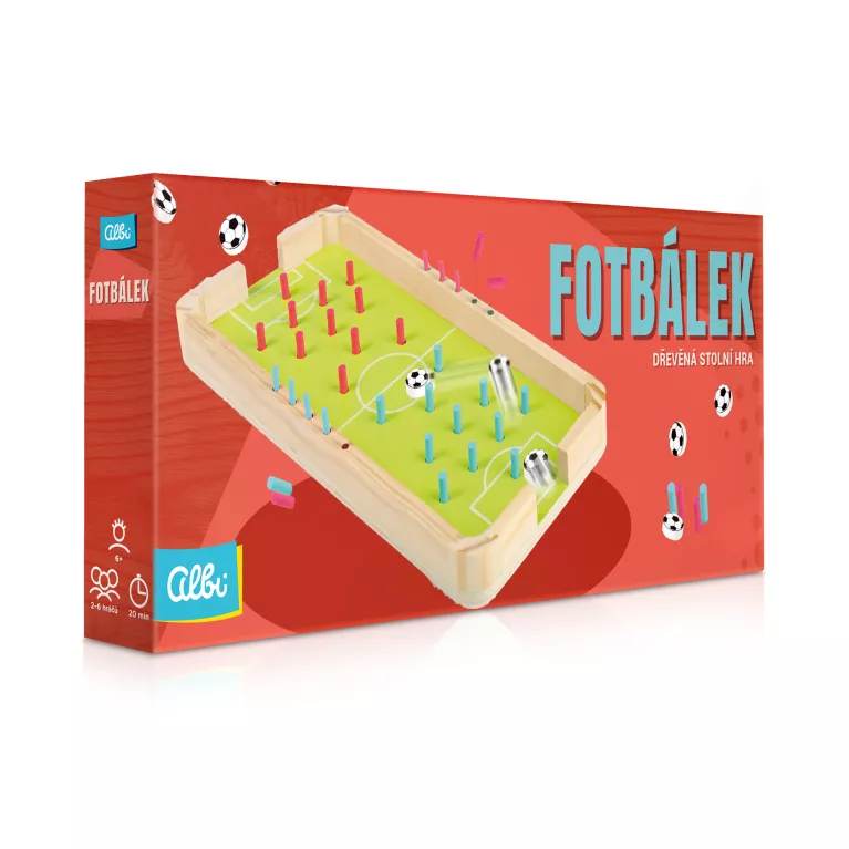 Fotbálek - Dřevěná stolní hra