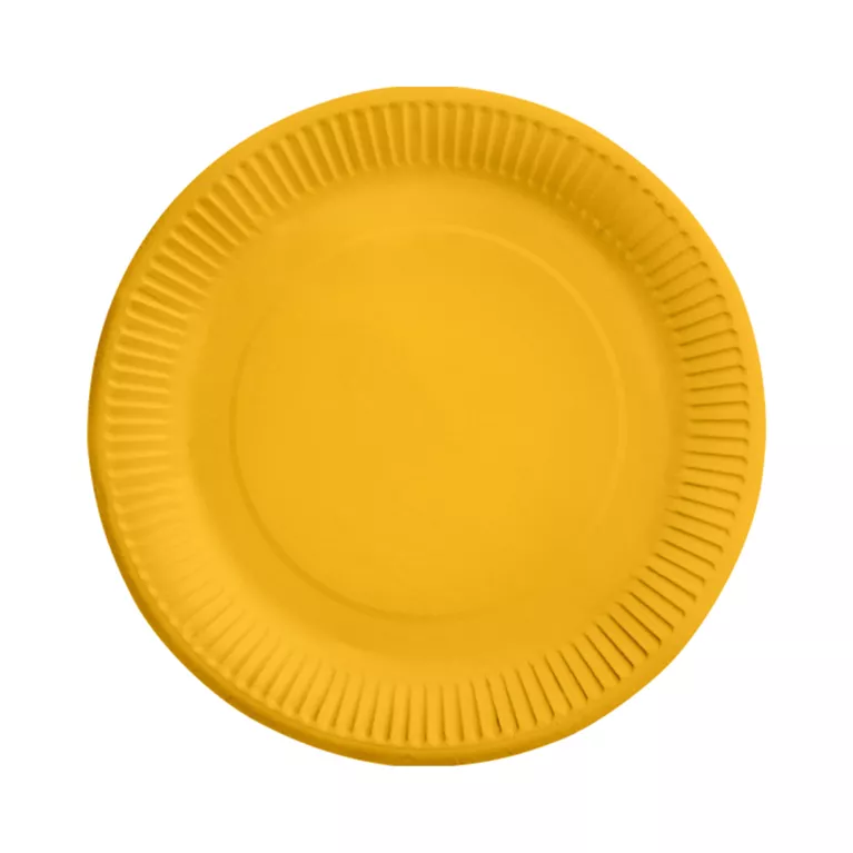 Talíře žluté 8 ks