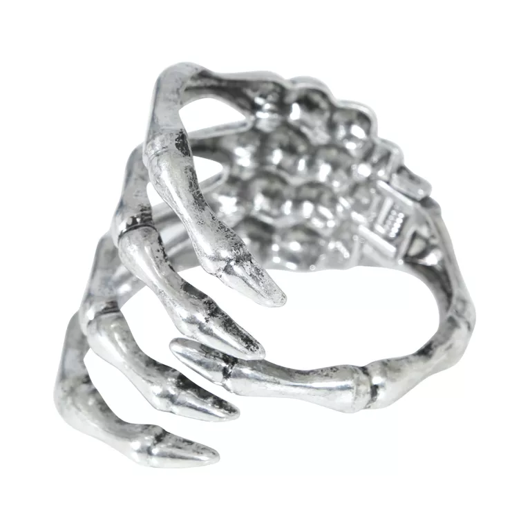 Náramek Ruka kostlivce stříbrný